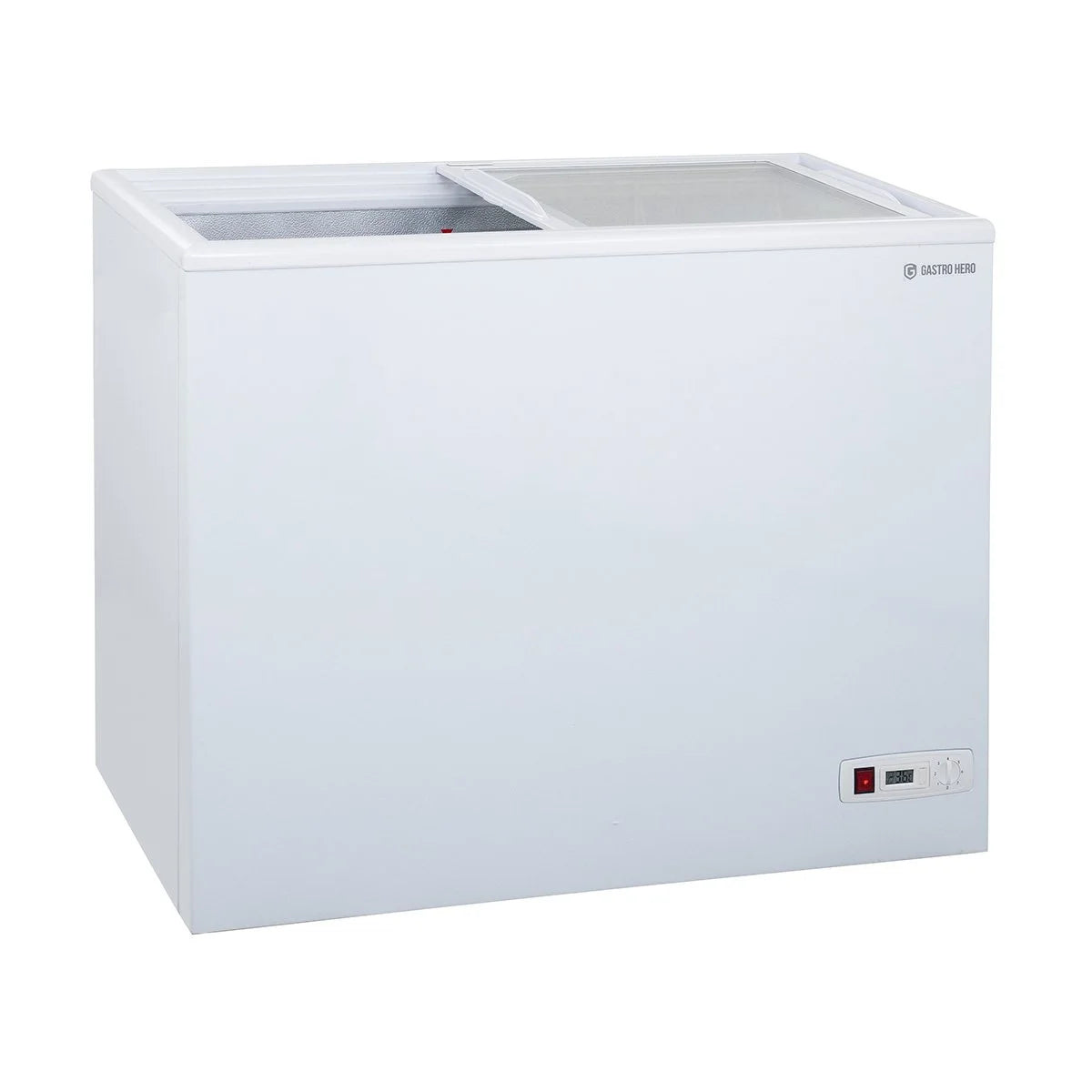 Tiefkühltruhe ECO 200 mit Glasschiebedeckel