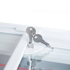 Tiefkühltruhe ECO 200 mit Glasschiebedeckel