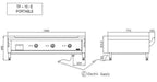 Nayati Grill Teppan Yaki électrique TP15/E P