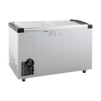 Tiefkühltruhe ECO 450 mit Glasschiebedeckel, 4 Rollen