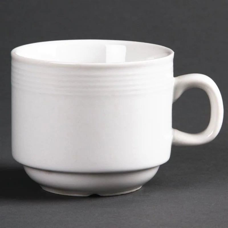 Tasses à thé empilables Olympia Linear 20 cl - 12 pcs
