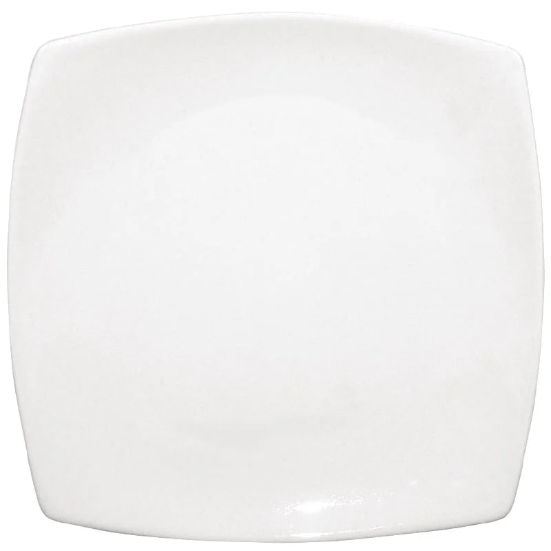 Olympia Whiteware abgerundete quadratische Teller 185 mm - 12 Stk.