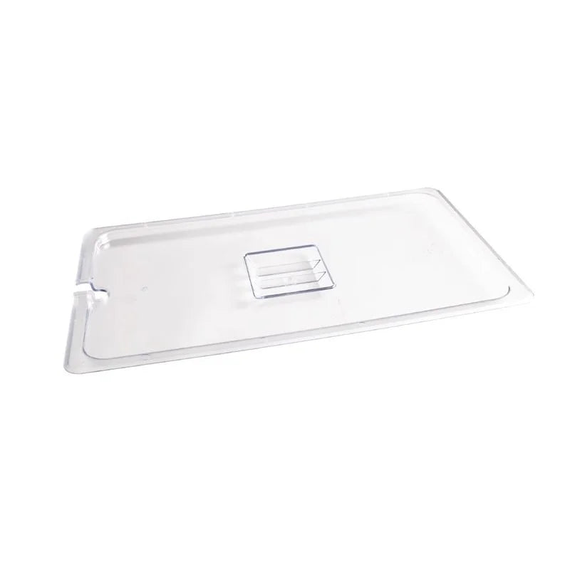 Couvercle GN Vogue avec encoche pour cuillère 1/1 en polycarbonate