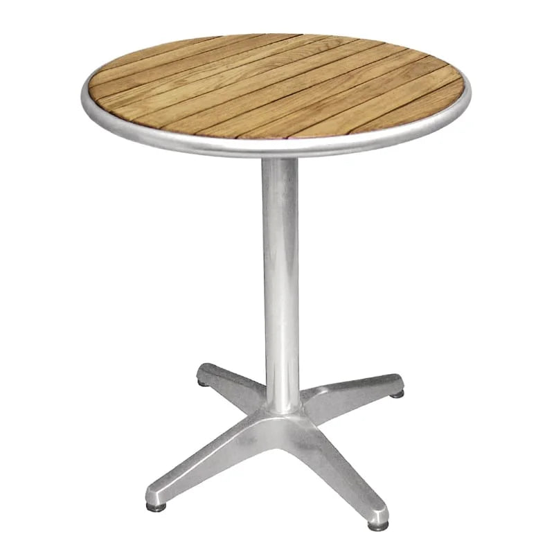 Bolero Bistrotisch Ø600 mm Eschenholz, 1 Bein