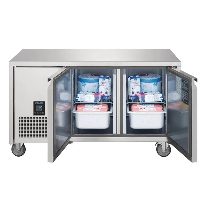 Zweitürige Kühltheke Polar U-Serie 267L