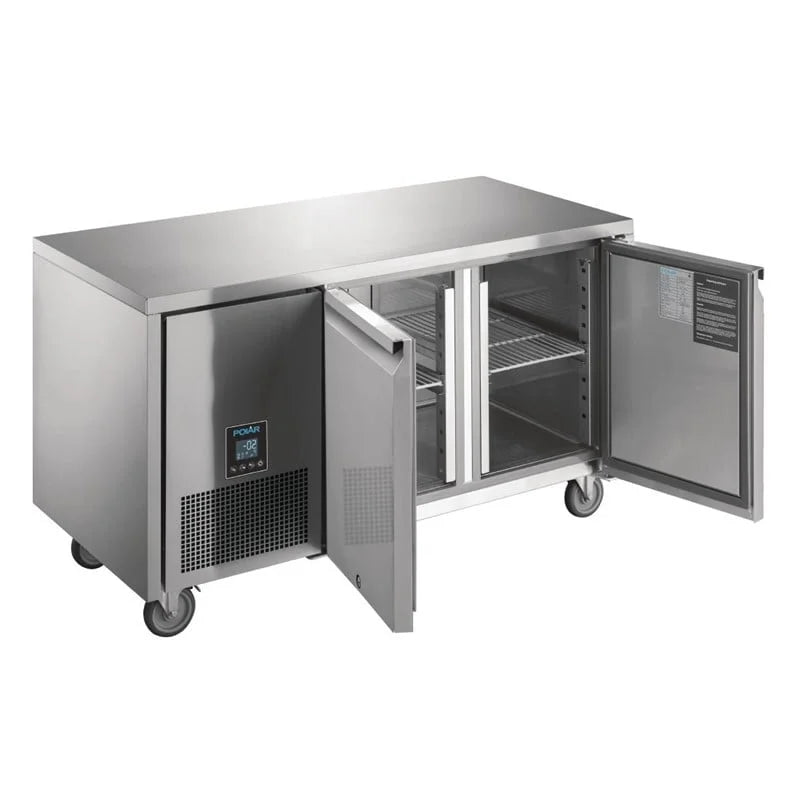 Zweitürige Kühltheke Polar U-Serie 267L