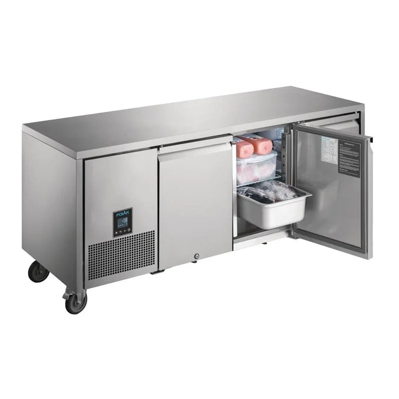 Comptoir congélateur 3 portes Polar Série U 420L