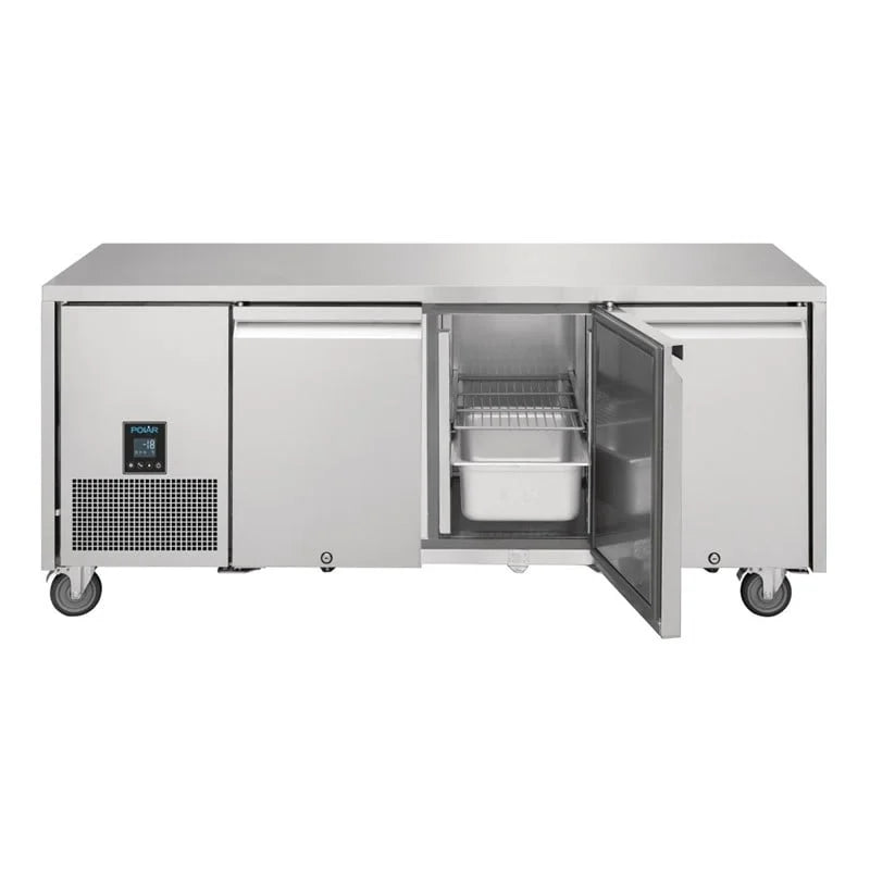 Comptoir congélateur 3 portes Polar Série U 420L