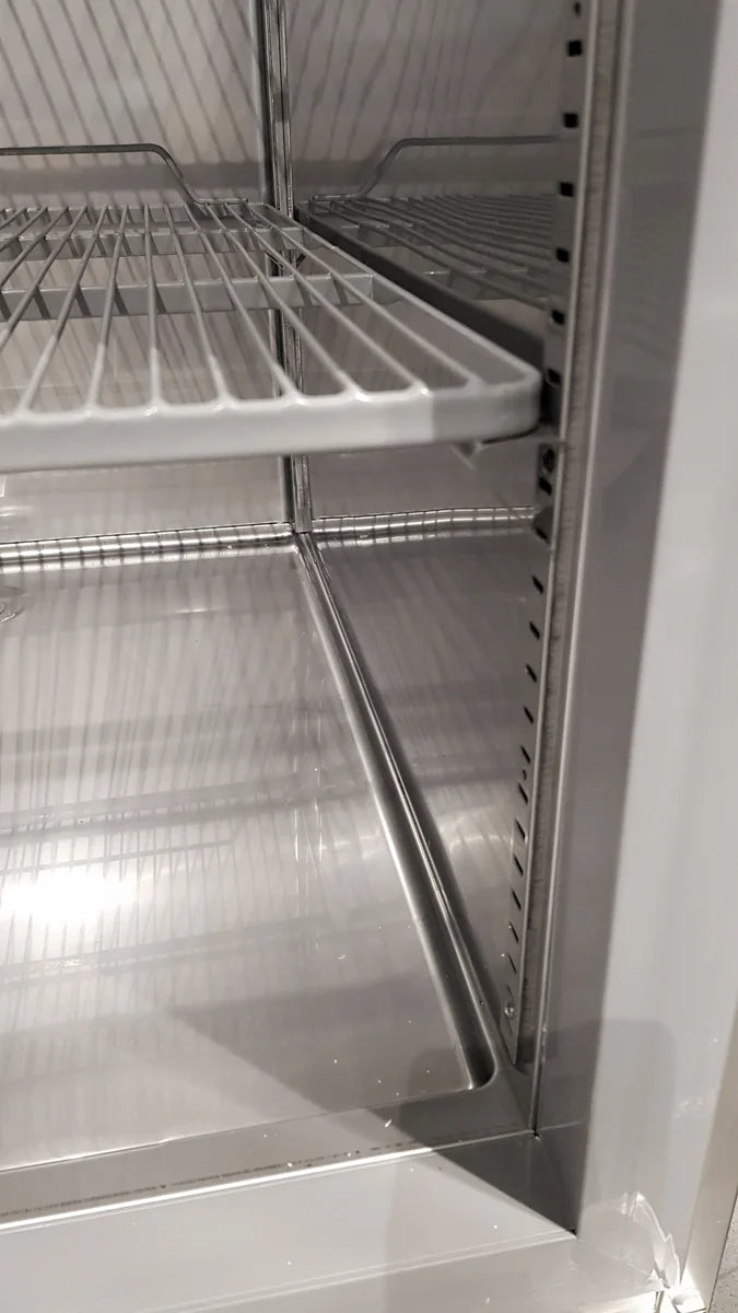 Armoire réfrigérée en acier inoxydable Coreco US Range 1400 avec portes vitrées