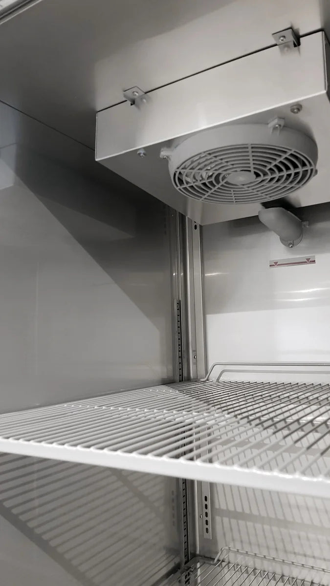 Coreco Edelstahltiefkühlschrank US Range 1400