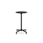 BEST Versa Table de terrasse / table haute | Réglable sur 2 hauteurs – Noir