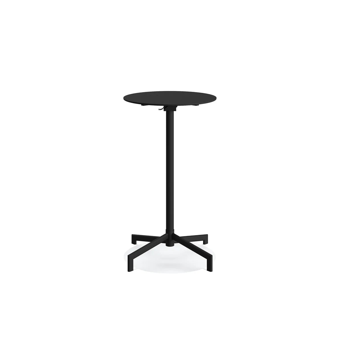BEST Versa Table de terrasse / table haute | Réglable sur 2 hauteurs – Noir