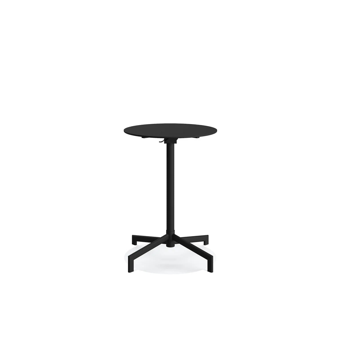 BEST Versa Table de terrasse / table haute | Réglable sur 2 hauteurs – Noir
