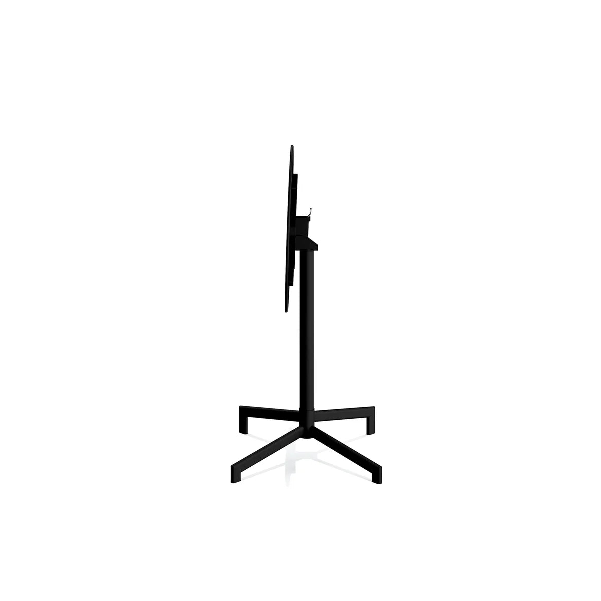 BEST Versa Table de terrasse / table haute | Réglable sur 2 hauteurs – Noir