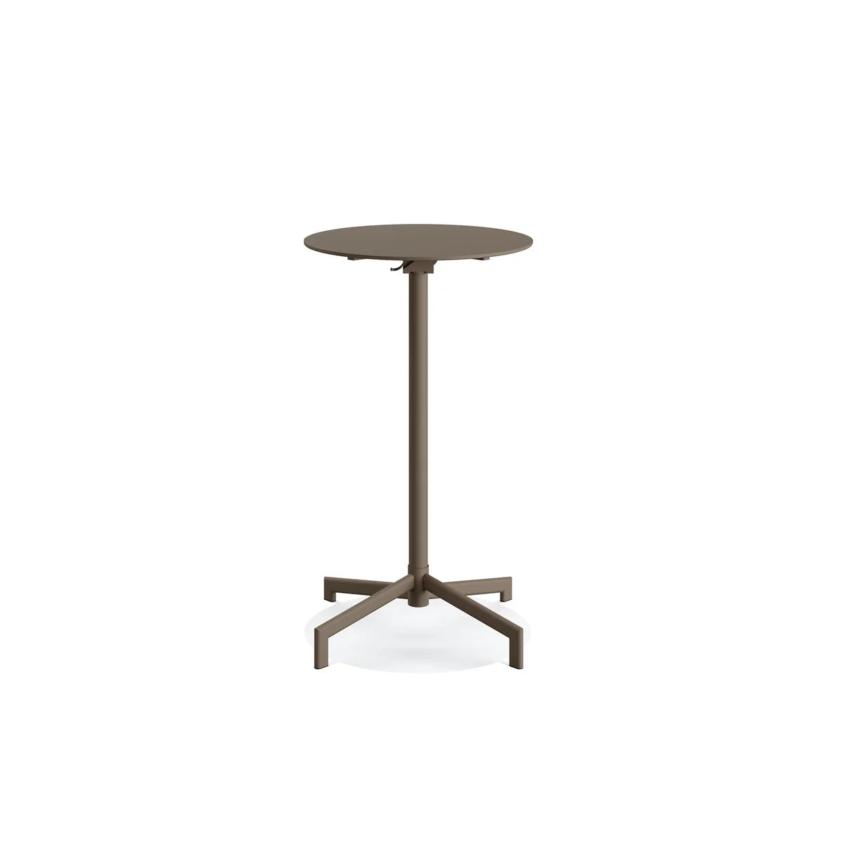 BEST Versa Table de terrasse / table haute | Réglable sur 2 hauteurs – Cappuccino