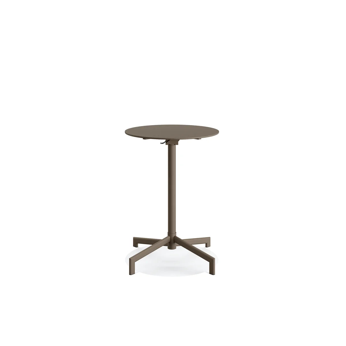 BEST Versa Table de terrasse / table haute | Réglable sur 2 hauteurs – Cappuccino