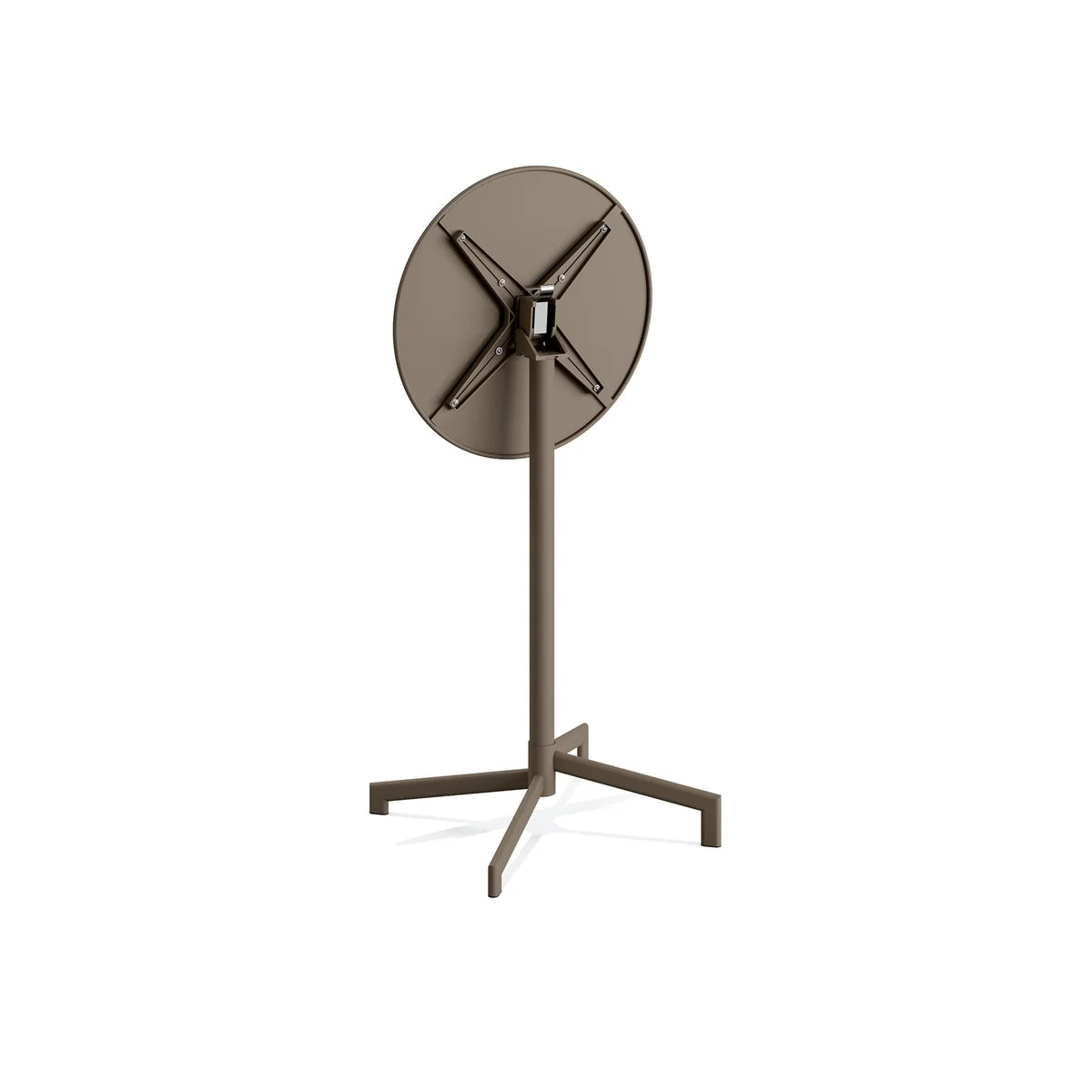 BEST Versa Table de terrasse / table haute | Réglable sur 2 hauteurs – Cappuccino