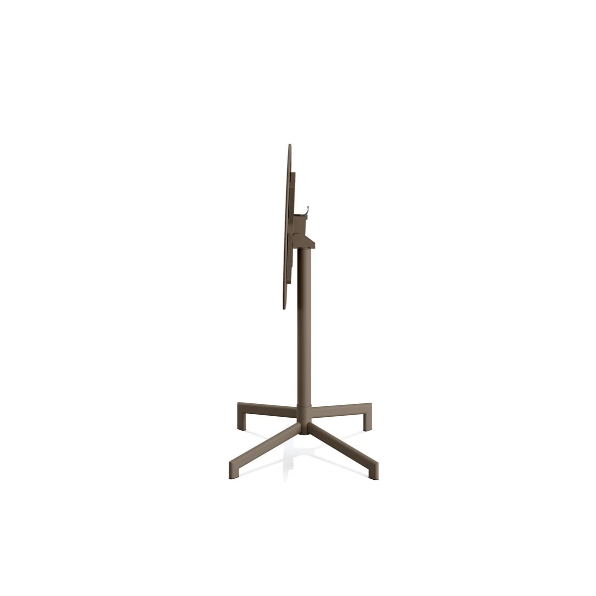 BEST Versa Table de terrasse / table haute | Réglable sur 2 hauteurs – Cappuccino