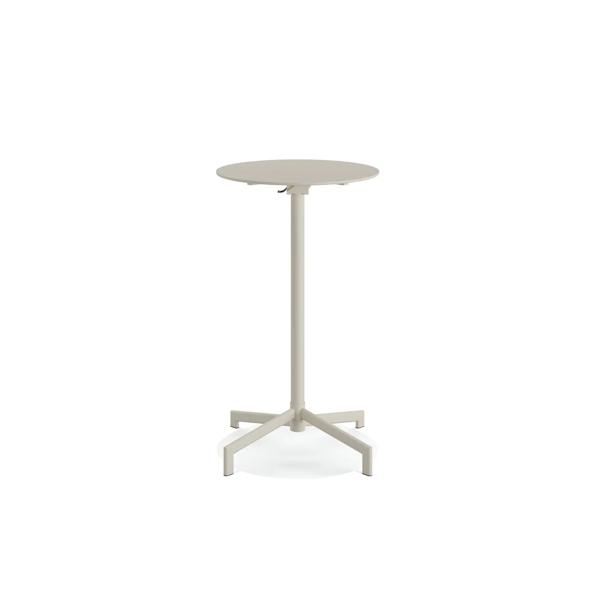 FEROS Versa Terrassen-/Stehtisch | In 2 Höhen verstellbar – Beige