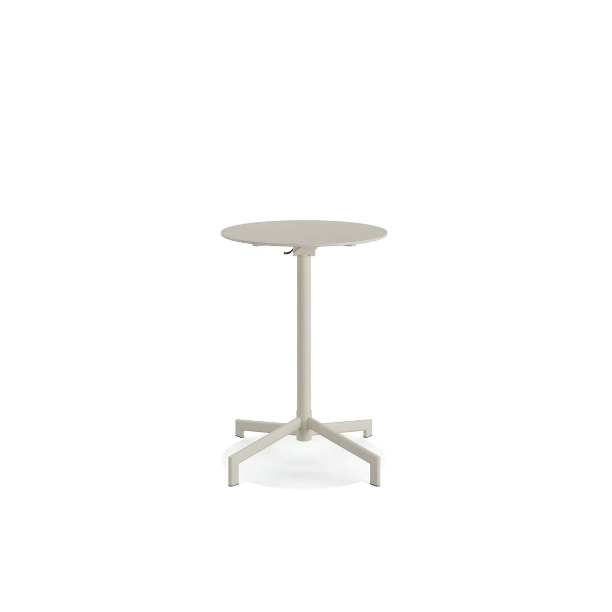 FEROS Versa Terrassen-/Stehtisch | In 2 Höhen verstellbar – Beige