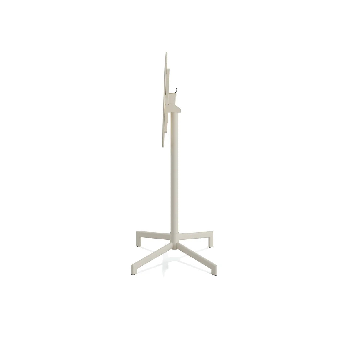 FEROS Versa Terrassen-/Stehtisch | In 2 Höhen verstellbar – Beige