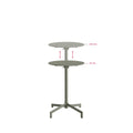 BEST Versa Table de terrasse / table haute | Réglable sur 2 hauteurs – Vert