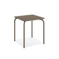 Feros Olly Terrassentisch quadratisch – Cappuccino