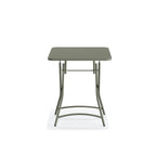 Feros Breeze Table de bistrot pliante en métal – vert