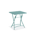 Feros Breeze Bistro Klapptisch Metall – Blau