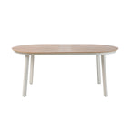 barths Table de jardin à manger Polly – Beige-Bois