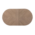 barths Table de jardin à manger Polly – Beige-Bois