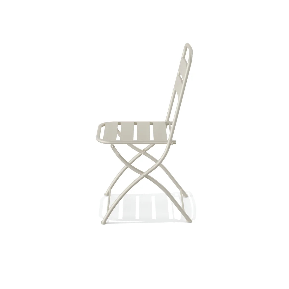 Feros Breeze Bistro Klappstuhl Metall – Beige