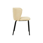 Feros Break Stapelstuhl mit Bezug – Beige