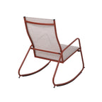 barths Fauteuil à bascule de jardin Brody – terracotta