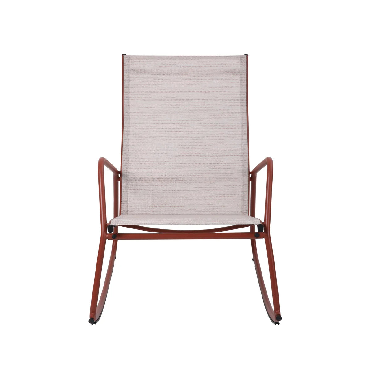 barths Fauteuil à bascule de jardin Brody – terracotta
