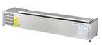 Vitrine réfrigérée de comptoir ECO 9 x GN 1/4 en inox