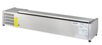 Edelstahl-Kühlaufsatz ECO 10 x GN 1/4