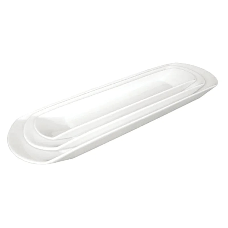 Plat gondole Olympia Whiteware 65x19x3,5 cm