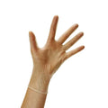 Gants en vinyle Vogue résistants à la déchirure sans poudre - 100 pcs