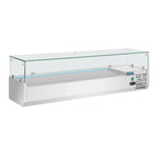 Polar Série G Vitrine réfrigérée à poser pour 5 x GN1/3 et 1 x GN1/2