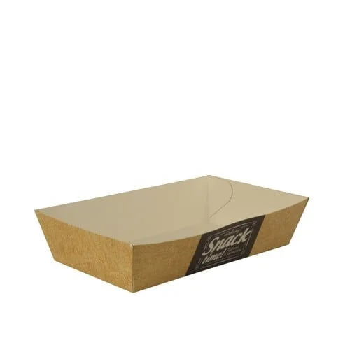 Papstar Pure Barquettes à frites - XL - "Good Food" - 50 pcs
