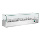 Polar Série G Vitrine réfrigérée à poser pour 5 x GN1/3 et 1 x GN1/2