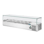 Polar Série G Vitrine réfrigérée à poser pour 5 x GN1/3 et 1 x GN1/2