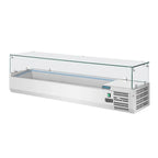 Polar Série G Vitrine réfrigérée à poser pour 5 x GN1/3 et 1 x GN1/2
