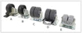 Nordcap Rollensatz (4 Stk.), lose beigelegt, inkl. Montageplatten