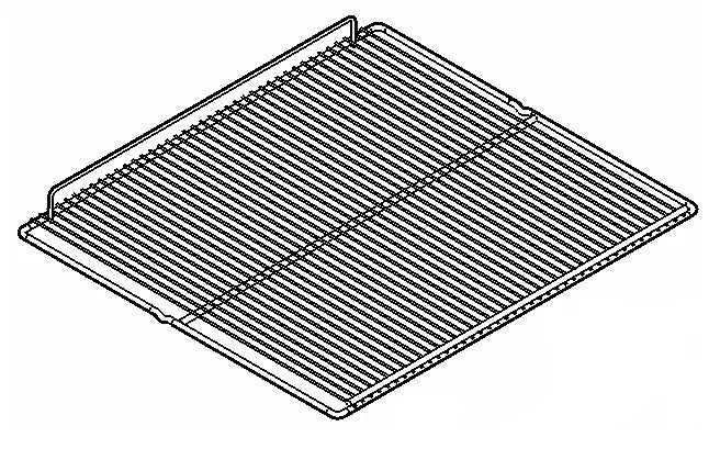 Nordcap Clayette pour série UKU 350, blanche rilsanisée, L x P en mm : 600 x 550