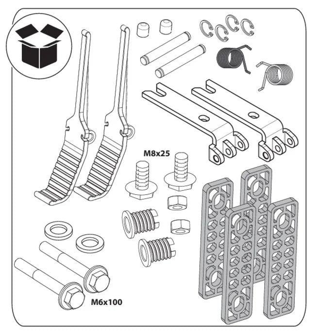 Nordcap Pedaltüröffner für Serie 1402