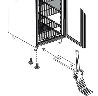 Nordcap Pedaltüröffner für Serie 702