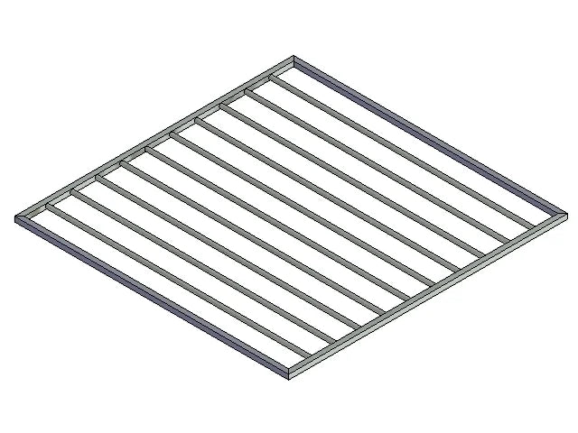 Nordcap Grille de support 850 x 865 mm pour mini-chambre froide COOL