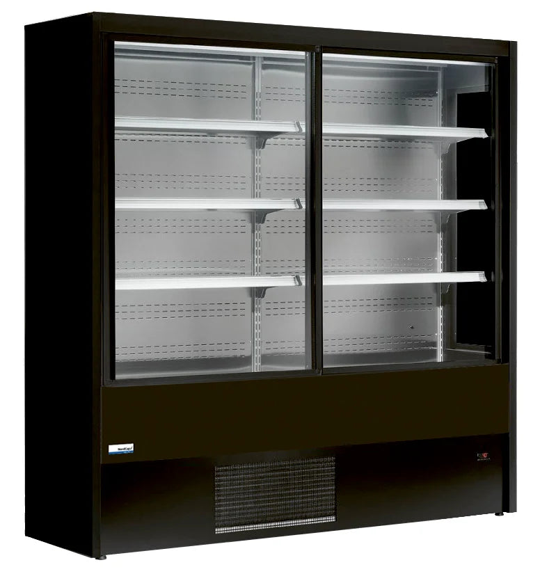 COOL-LINE Vitrine réfrigérée murale OLIMPO 150 avec portes coulissantes